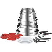 Tefal Ingenio Emotion kattila- ja pannusetti, 20 kpl (L897SJ04)