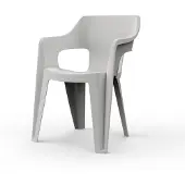 Keter Puutarhatuoli Bilbao Low Back, 0.57x0.57x0.79 cm, valkoinen