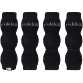 Rukka Säärystimet koiralle Plush, 4 kpl musta