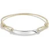 Thomas Sabo Together rannekoru hopea/beige A2238-001-19-L24V
