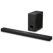 LG S90TY, 5.1.3, Dolby Atmos soundbar -äänijärjestelmä, langattomalla subwooferilla, musta