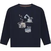 Minymo T-Shirt Ls - Navy - 116