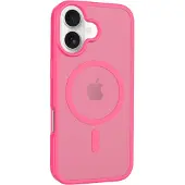 Screenor ICY -suojakuori MagSafe Apple iPhone 17 -puhelimelle, Bright Pink