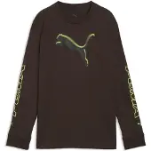 Puma Paita 'STREET' suklaa / limetti / petrooli
