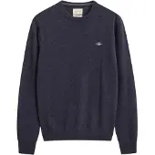 Gant Superfine Lambswool C-Neck - Navy - XL