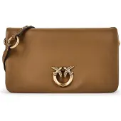 Pinko Love Soft Iltalaukku Nahka 19.5 cm Ruskea