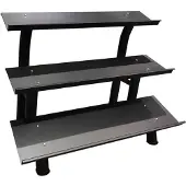Master Fitness Käsipainoteline Hexagon 3-Plan Black