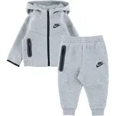 Nike Collegesetti - Neuletakki/Collegehousut - Grey Heather - - 12 kuukautta - Collegesetit