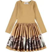 Molo Mekko - Joustinneule - Casie Lämmin - Pörröisyys - - 3-4 v (98-104) - Mekot