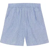 Creamie Shorts Woven Stripe - Blue - 128