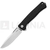 Lionsteel Emmet - MagnaCut S/W - Solid Alu kääntöveitsi, musta
