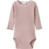 Name it Nbfwossa Wo/Si Rib Ls Body - Purple - 74