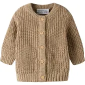 Name it Nbmnorman Ls Knit Card - Beige - 50