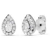 Midem Amsterdam timanttikorvakorut 0.33ct valkokulta