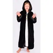Den Goda Fen Naamiaisasut - Viitta - Musta - - 4-6 v (104-116) - Naamiaisasut