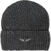 Zadig & Voltaire Pipo - Neulottu - Heather Grey - - 54-56 cm - Pipot