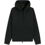 BOSS for man. 50569889 Anthracite grey full-zip hoodie (M), Casual, Cotton, Long sleeve