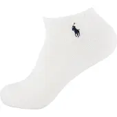Ralph Lauren Cushioned Low-Cut-Sock 6-Pack - White - ONE SIZE