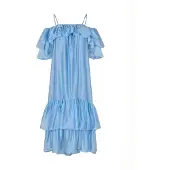 Crãs Livelycras Dress - Blue - 42