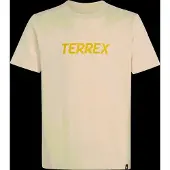 Adidas K Mt Logo Tee - Cream - 164