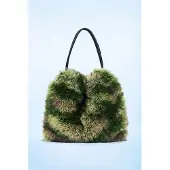 Desigual Bag_Camo Fur Lacroix - Green - ONE SIZE