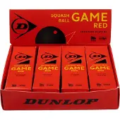 Dunlop Game Box Single Red Dot Squash-pallot