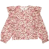 Müsli Bouquet Ruffle L/S T - Pink - 122