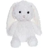 Teddykompaniet Retro Pals Bunny White White One Size Valkoinen One Size Pojat, Tytöt