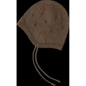 Lil´ Atelier Nbnlaguna Knit Hat Lil - Brown - 34-39