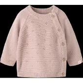 Lil´ Atelier Nbnlaguna Ls Wrap Knit Lil - Pink - 74