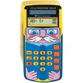 Texas Instruments Little Professor Solar -oppimistaskulaskin monivärinen aurinkokenno