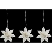 Watt & Veke Aurora julkoriste 3-pakkaus White-brown