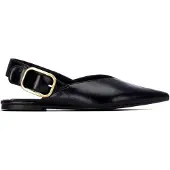 Xti for woman. 14639901-NEGRO Black shoes 146399 (38), Flat, Buckle, Casual