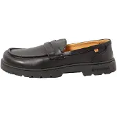 El naturalista unisex. 252391201005_001 Leather Shoes N5239 Nomada black (45), Flat, None, Casual