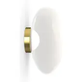 Tom Dixon Melt Surface mini seinävalaisin LED 30 cm Opal-gold