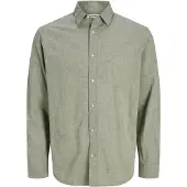 Jack & Jones Esummer Linen Blend Pitkähihainen Kauluspaita
