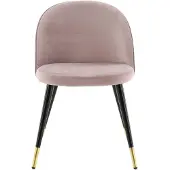 Venture Home Ruokapöydän tuoli Velvet Brass