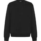 KnowledgeCotton Apparel Collegepaita musta