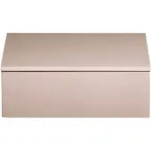 Mojoo Lux lakkattu säilytyslaatikko 19x19x7 cm Powder rose
