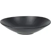 Scandi Living Terra pastalautanen Musta kivitavara, Ø22,5 cm