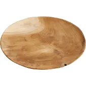 Muubs tiikki lautanen 37 cm Luonnonvärinen