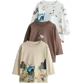 Next Paita beige / suklaa / petrooli / valkoinen