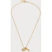 Juicy Couture Ketju 'Heart & J Charm Pendant' kulta