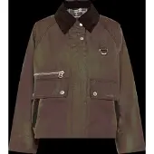 Barbour Cottingham Wax Jacket - Khaki green - 40
