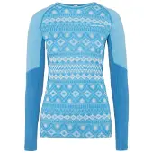 Kari Traa Women's Malia Long Sleeve Ocean Kerrasto yläosat XL