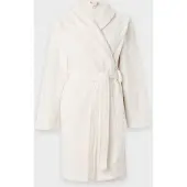 Hunkemoller Robe Short Jacquard Fleece - Grey - XS/S