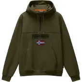 Napapijri Collegepaita 'BURGEE 2.0' sininen / oliivi / tummanpunainen / musta