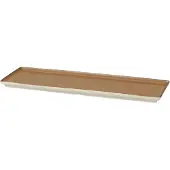 Broste Copenhagen Eli lautanen 12x34 cm Caramel brown