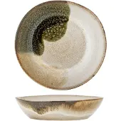 Bloomingville Green Stoneware Jules syvä lautanen, 22 cm