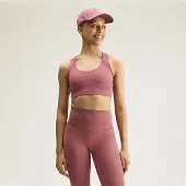 Adidas By Stella Mccartney Urheilurintaliivit 'Power Impact' burgundin punainen